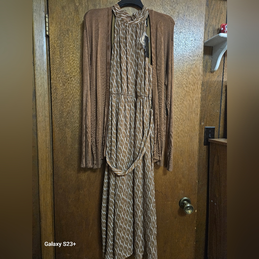 English Toffee size 6p dress